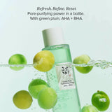 Beauty of Joseon Green Plum Refreshing Toner : AHA + BHA